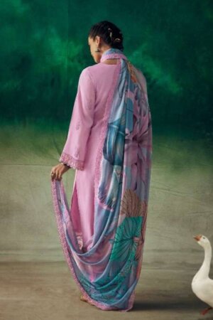 My Fashion Road Kimora Heer Tareef Designer Muslin Suit | 9275