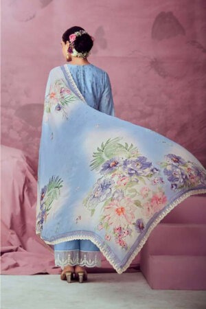 My Fashion Road Kimora Heer Titli Designer Work Muslin Suit | 9263