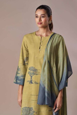 My Fashion Road Omtex Acenza Exclusive Designs Linen Cotton Ladies Suit | 5191-D