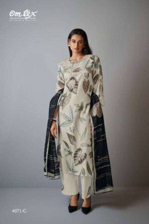 My Fashion Road Omtex Ayumi Fancy Cotton Salwar Kameez | 4071-C