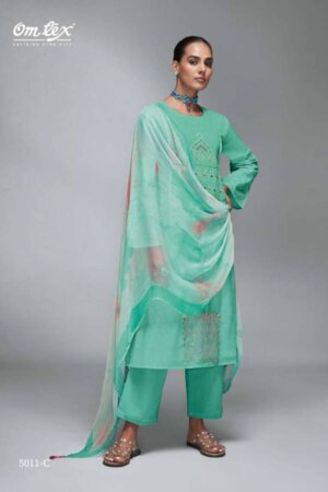 My Fashion Road Omtex Bani Latest Designs Cotton Suit | 5011-C