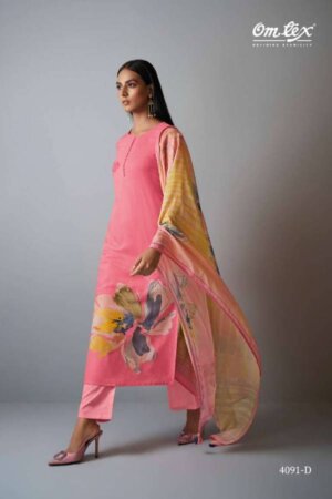 My Fashion Road Omtex Catalina Designer Cotton Linen Suit | 4091-D