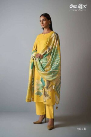 My Fashion Road Omtex Catalina Designer Cotton Linen Suit | 4091-B