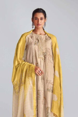 My Fashion Road Omtex Geet Muslin Linen Exclusive Ladies Suit | 5021-C