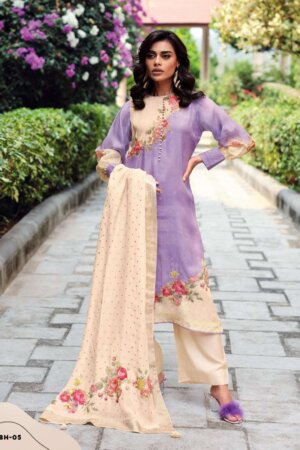 My Fashion Road Varsha Baahar Designer Organza Casual Wear Dress | BH-05