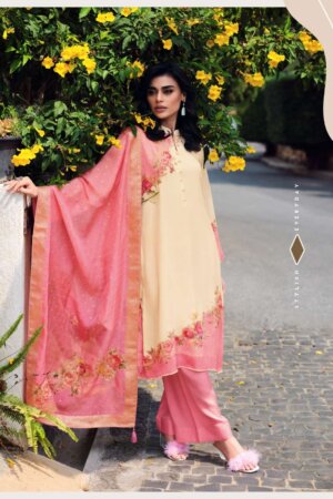 My Fashion Road Varsha Baahar Designer Organza Casual Wear Dress | BH-03