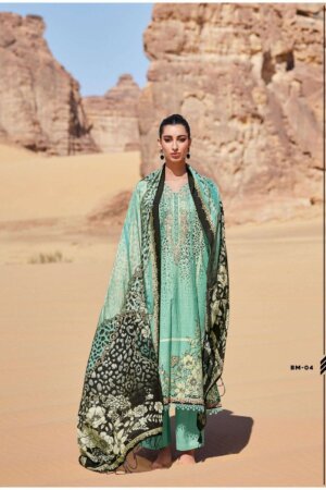 My Fashion Road Varsha Bloom Fancy Digital Print Ladies Cotton Suit | BM-04