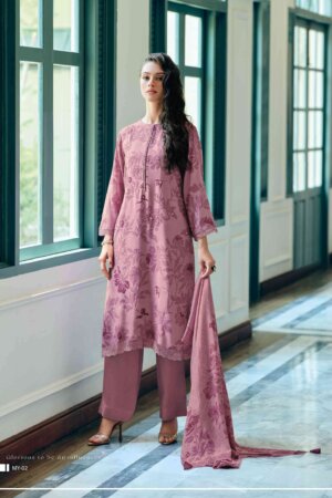 My Fashion Road Varsha Fashion Maya New Designs Muslin Ladies Dress | MY-02