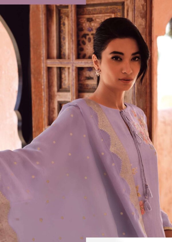 My Fashion Road Varsha Opulent Fancy Habutai Silk Exclusive Ladies Suit | OP-04