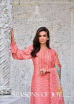 My Fashion Road Varsha Seasons Of Joy Fancy Viscose Muslin Exclusive Branded Suit | SOJ-04