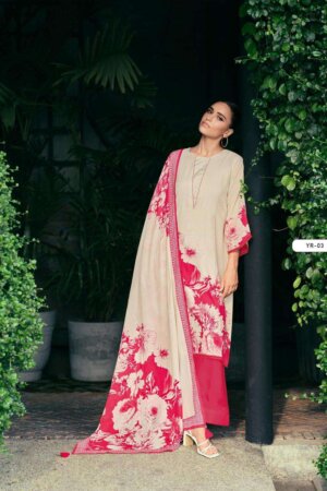 My Fashion Road Varsha Yura Exclusive Linen Cotton Suit | YR-03