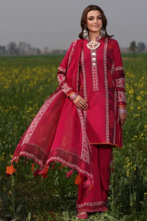 My Fashion Road Charizma Signature Embroidered and Handwork Lawn Collection | SP4-03