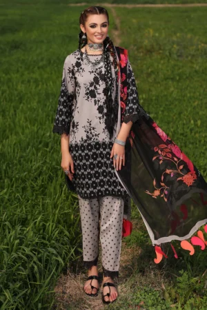 My Fashion Road Charizma Signature Embroidered and Handwork Lawn Collection | SP4-05