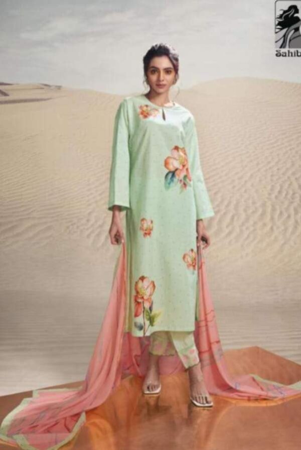 My Fashion Road Sahiba Neishi Fancy Exclusive Cotton Suit | 1085