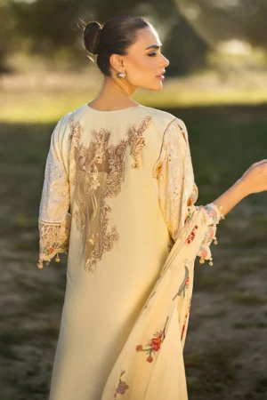 My Fashion Road Mahiymaan Luxury Lawn Eid Unstitched Suit 2024 | MLL-24-12