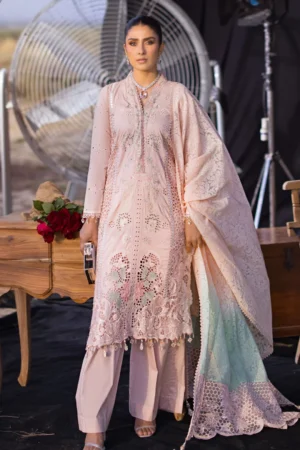 My Fashion Road Mahiymaan Luxury Lawn Eid Unstitched Suit 2024 | MLL-24-07
