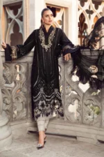 My Fashion Road MARIA B Luxury EID Lawn Unstitched Collection 2024 | EID LAWN-24-03