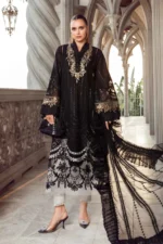 My Fashion Road MARIA B Luxury EID Lawn Unstitched Collection 2024 | EID LAWN-24-03