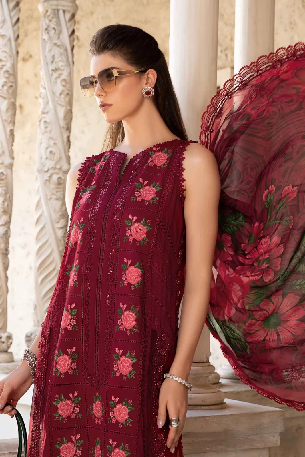 My Fashion Road MARIA B Luxury EID Lawn Unstitched Collection 2024 | EID LAWN-24-05 My Fashion Road MARIA B Luxury EID Lawn Unstitched Collection 2024 | EID LAWN-24-05