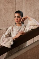 My Fashion Road Afrozeh Chikankari Unstitched Lawn 2024 | Gypsum