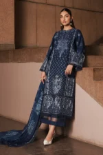 My Fashion Road Afrozeh Chikankari Unstitched Lawn 2024 | Capri My Fashion Road Afrozeh Chikankari Unstitched Lawn 2024 | Capri