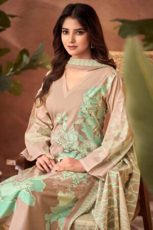 My Fashion Road Sahiba Dhriti Pure Lawn Cotton Ladies Suit | 4605