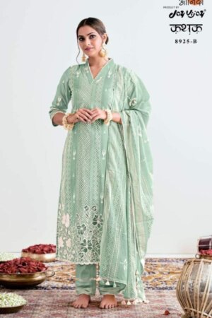 My Fashion Road Jay Vijay Aanando Kathak Stylish Cotton Dress | 8925-B