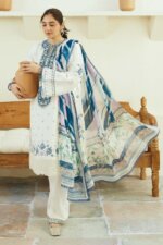 My Fashion Road Coco Eid Edition by Zara Shahjahan Unstitched Collection 2024 | IVORY-D4
