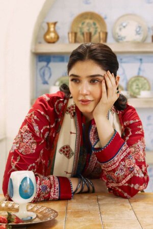 My Fashion Road Coco Eid Edition by Zara Shahjahan Unstitched Collection 2024 | KASHMIR KALI-D3