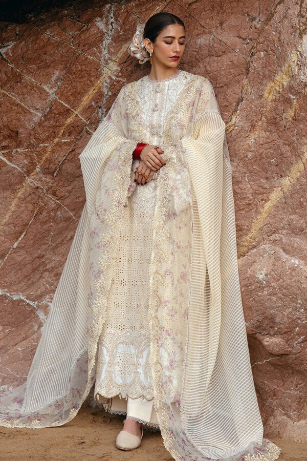 My Fashion Road Mohsin Naveed Ranjha Festive Lawn Unstitched Collection 2024 | NARA