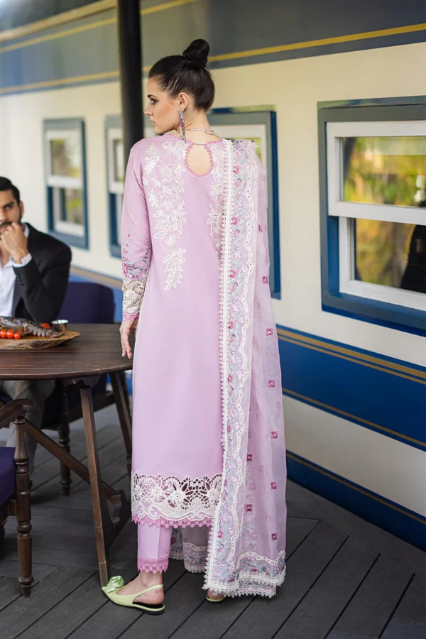 My Fashion Road Mushq Orient Express Luxury Lawn Unstitched Collection 2024 | RAFFINE