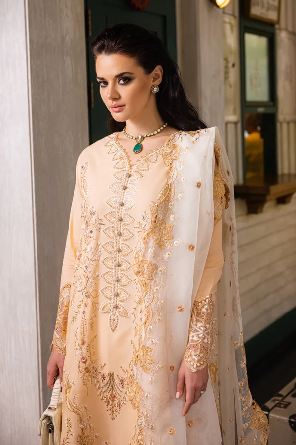 My Fashion Road Mushq Orient Express Luxury Lawn Unstitched Collection 2024 | ODYSSEY