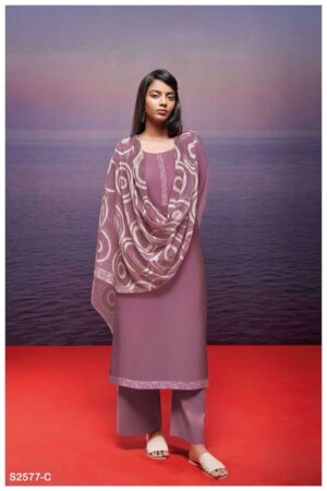 My Fashion Road Ganga Prachi Fancy Ladies Cotton Suit | S2571-A