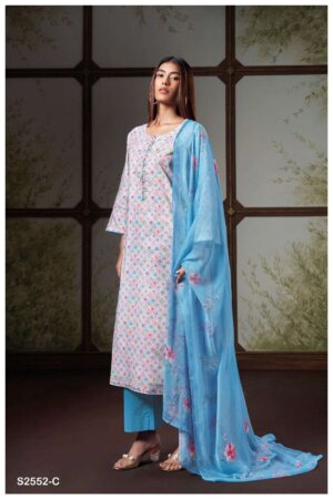 My Fashion Road Ganga Haily Fancy Printed Cotton Salwar Kameez | S2552-C