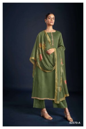 My Fashion Road Ganga Marisol Exclusive Silk Cotton Ladies Salwar Suit | S2370-A