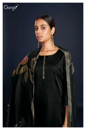My Fashion Road Ganga Marisol Exclusive Silk Cotton Ladies Salwar Suit | S2370-C