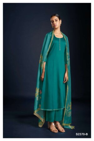 My Fashion Road Ganga Marisol Exclusive Silk Cotton Ladies Salwar Suit | S2370-B