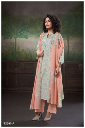 My Fashion Road Ganga Neeva Exclusive Cotton Dress | S2680-A