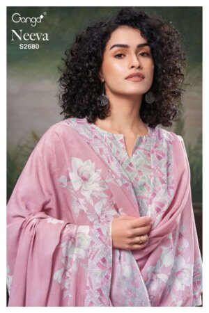 My Fashion Road Ganga Neeva Exclusive Cotton Dress | S2680-C