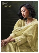 My Fashion Road Ganga Parisa Premium Designs Linen Suit | C1830