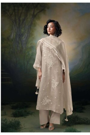 My Fashion Road Ganga Parisa Premium Designs Linen Suit | C1828