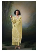 My Fashion Road Ganga Parisa Premium Designs Linen Suit | C1830