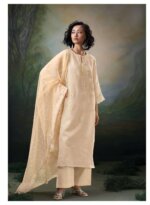 My Fashion Road Ganga Parisa Premium Designs Linen Suit | C1825