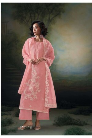My Fashion Road Ganga Parisa Premium Designs Linen Suit | C1826