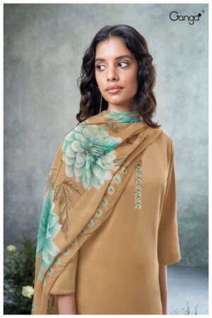 My Fashion Road Ganga Prachi Fancy Ladies Cotton Suit | S2571-C