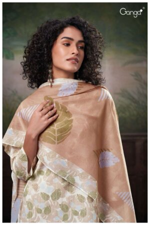 My Fashion Road Ganga Ridah Premium Cotton Salwar Suit | S2677-B