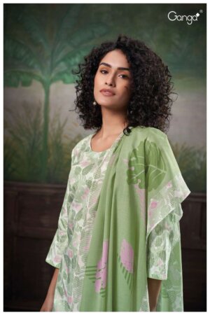 My Fashion Road Ganga Ridah Premium Cotton Salwar Suit | S2677-C