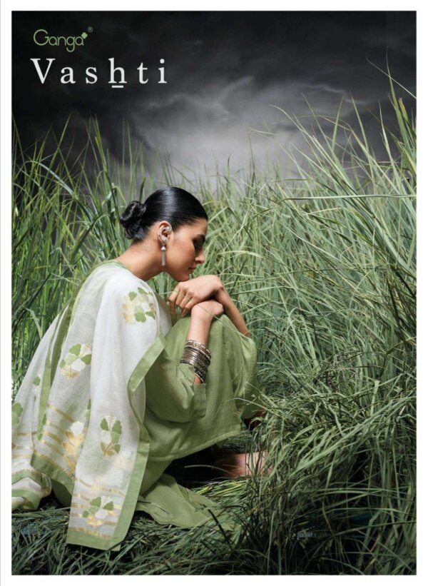 My Fashion Road Ganga Vashti Designer Silk Ladies Dress | C1865