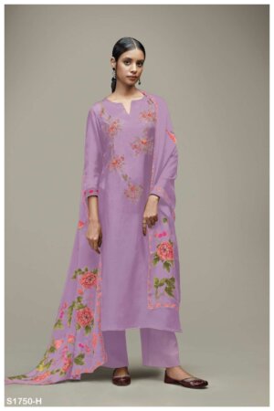 My Fashion Road Ganga Zinnia Premium Designs Silk Suit | S1750-H