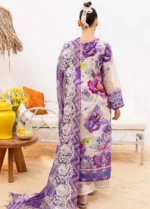 My Fashion Road Nureh Gardenia Embroidered Printed Lawn Collection 2024 | NS-138 My Fashion Road Nureh Gardenia Embroidered Printed Lawn Collection 2024 | NS-138